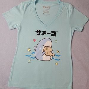 Samezu Shark Size Medium NWOT Woman's Shirt‎ Top